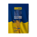 Блокнот BUROMAX А5 на спір. тв. пал. 96арк. 2412 (6/90) /BM.2412/