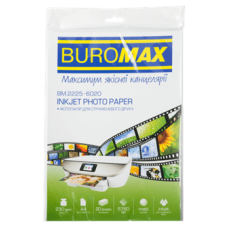 Фотопапір матовий А4, 230г/м, 20арк. BUROMAX 2225-6020 /BM.2225-6020/