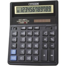 Калькулятор CITIZEN  бухг. SDC-888ТII чорний /SDC-888ТII/