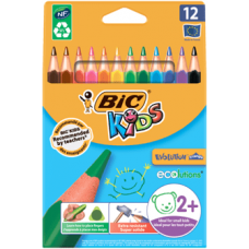 Олівці кольорові 12кол. BIC Kids Evolutions трикутні /bc8297356/