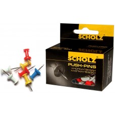 Кнопки-гвіздки SOZ 4841 30шт. кольорові (10) /4841/