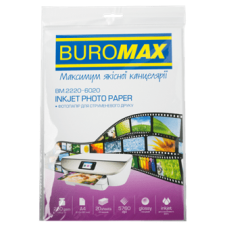 Фотопапір глянцевий А4, 230г/м, 20арк. BUROMAX 2220-6020 (50) /BM.2220-6020/