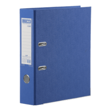 Папка-реєстратор А4 70мм BUROMAX JOBMAX 3011-02 LUX одностор. синя (24) /BM.3011-02c/