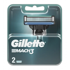 Леза запас. Gillette Мак3 2шт.