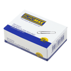 Скріпки 33мм BUROMAX 5003 круглі 100шт. (10/500), /BM.5003/
