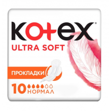 Прокладки Kotex Ultra Soft Normal 10шт