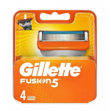 Леза запас. Gillette Fusion 4шт.