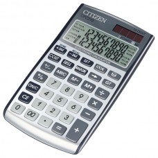 Калькулятор CITIZEN  кишеньк. СРС-210GL сірий металік, 10розр. (136*79мм) /СРС-210GL/