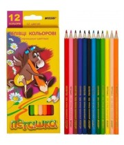 Олівці кольорові 12кол. MARCO 1010-12СВ Пегашка /1010-12СВ/