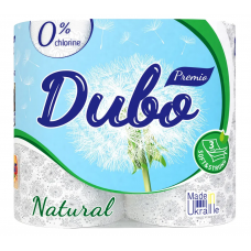 Папір туалетний  ДИВО Natural  4шт.в уп. 3-шар. (20)