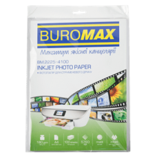 Фотопапір матовий А4, 180г/м, 100арк. BUROMAX 2225-4100 /BM.2225-4100/
