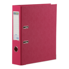 Папка-реєстратор А4 70мм BUROMAX 3001-10 ELITE двостор. рожева (24), /BM.3001-10c/