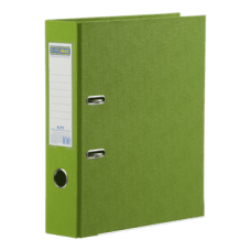 Папка-реєстратор А4 70мм BUROMAX 3001-15 ELITE двостор. салатова (24), /BM.3001-15с/