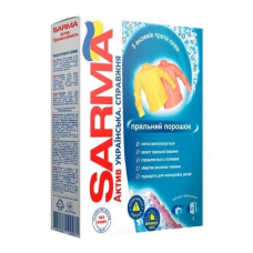 Пральний порошок SARMA універс.  400г Active Гірська свіжість, д/кольорових речей (22)