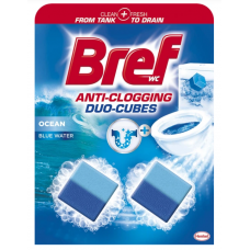 Освіжувач до зливного бачка Bref Актив кубики 2х50г