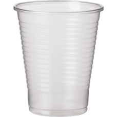 Стакан одноразовий пластик. 200мл (100/3000) /1080014/