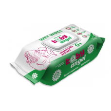 Серветки вологі Biolly 120шт. Baby алое, з клапаном (10)