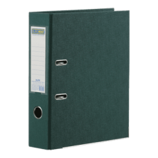 Папка-реєстратор А4 70мм BUROMAX 3001-16 ELITE двостор. т.-зелена (24), /BM.3001-16c/