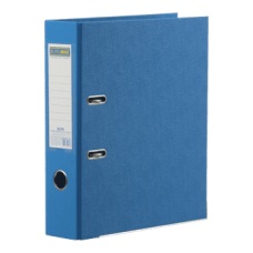 Папка-реєстратор А4 70мм BUROMAX 3001-30 ELITE двостор. св.-синя (24), /BM.3001-30c/