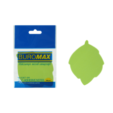 Стікери BUROMAX Листя 50арк 2367-99 неон., /BM.2367-99/