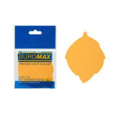 Стікери BUROMAX Листя 50арк 2367-99 неон., /BM.2367-99/