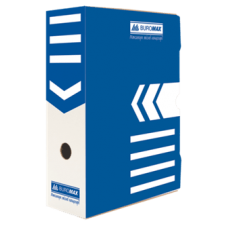 Бокс архівний картонний 10см BUROMAX 3261-02 синій /BM.3261-02/