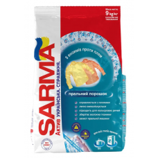 Пральний порошок SARMA універс. 9кг Active Гірська свіжість, д/кольорових речей (2)