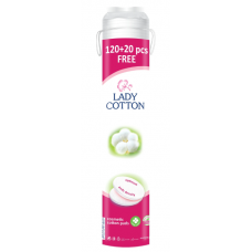 Ватні диски Lady Cotton 120+20шт.