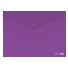 Папка на кнопці В5 ECONOMIX 31302-12 фіолетова (12/180) /E31302-12/