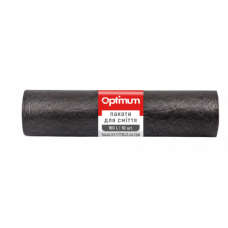 Пакети д/сміття 160л/ 10шт/90х110см LD PROService Optimum (20)