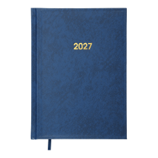 Щоденник датований 2027 BUROMAX А5 BASE 2108-02 синій /BM.2108-02/
