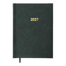 Щоденник датований 2027 BUROMAX А5 BASE 2108-04 зелений /BM.2108-04/