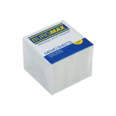 Папір для нотаток білий BUROMAX 9*9*7см, до 770арк. не скл. 2218 (36), /BM.2218/