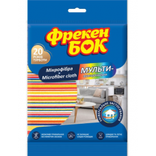 Серветка д/прибирання Фрекен БОК "Розумна економія" мікрофібра, багатофункціональна (40)
