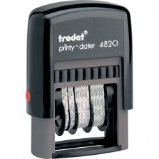 Датер 4мм пласт.4820 TRODAT(місяць-цифрами) /4820/
