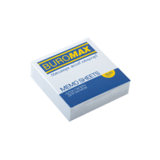 Папір для нотаток білий BUROMAX 8*8*2см, до 250арк. не скл. 2207 (48), /BM.2207/