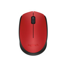 Мишка LOGITECH оптична M171 USB Red/black, бездротова /M171/