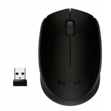 Мишка LOGITECH оптична M171 USB, Black/grey, бездротова /M171/