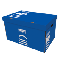 Короб для архівних боксів BUROMAX 3270-02 синій /BM.3270-02/