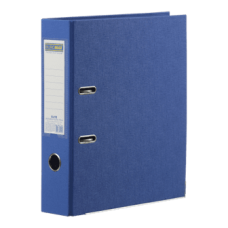 Папка-реєстратор А4 70мм BUROMAX 3001-02 ELITE двостор. синя (24), /BM.3001-02c/
