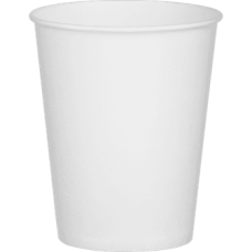 Стакан одноразовий паперовий 185мл (50/2400) Buroclean білі /1080021/