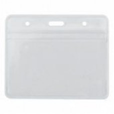 Бейдж (ідентифікатор) OPTIIMA 45609 95х58мм гориз. замок zip lock, ПВХ /O45609/