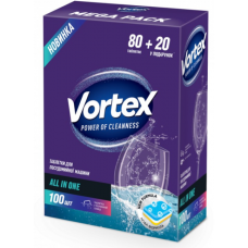 Таблетки д/посуд,машин Vortex 100шт. (4)