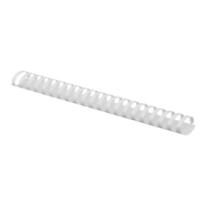 Пружина пласт. ф32мм біла BUROMAX 0510-12 (50шт), /BM.0510-12/