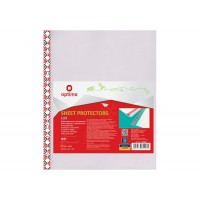 Файл А4+ OPTIMA 40 мк 35107 (20шт.) з орнаментом червоно-чорним (90) /O35107/