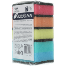 Губка кухонна BUROCLEAN 5шт. 10200212 80х50мм mini (50) /10200212/