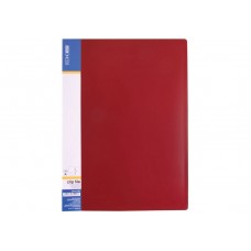 Швидкозшивач плотн. А4 ECONOMIX 31201-03 пласт. з карм. червоний (20) /E31201-03/