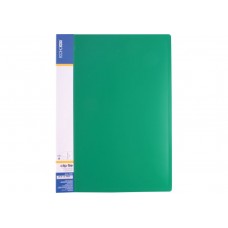 Швидкозшивач плотн. А4 ECONOMIX 31201-04 пласт. з карм. зелений (20) /E31201-04/