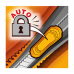 Ніж канцелярський 9мм MAPED ULTIMATE MP086410, пласт.корпус, мех.фіксатор /MP.086410/