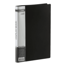 Папка 20 файлів А5, BUROMAX 3604-01 чорна, /BM.3604-01/